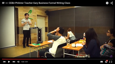 Lớp học Business Writing với thầy Gary tại PHILINTER
